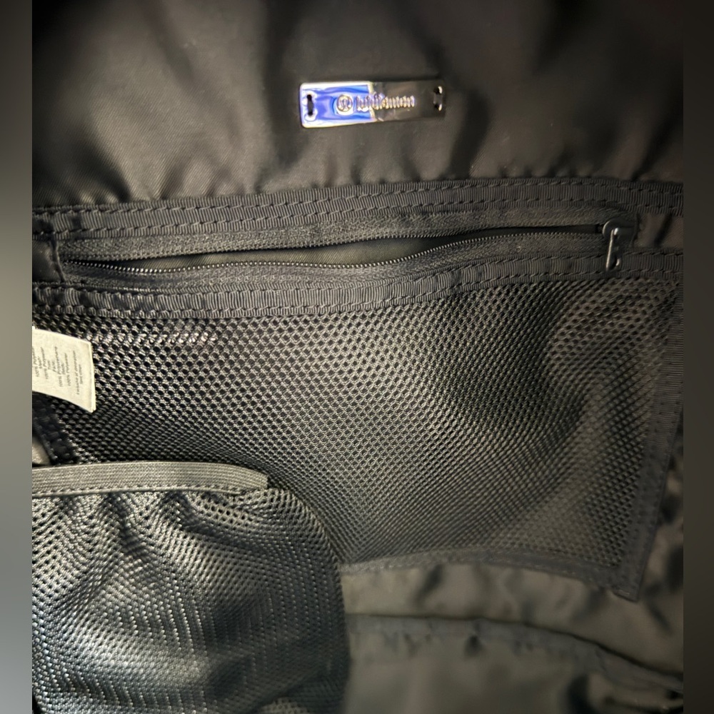 Lululemon Athletica Black Backpack with Gold Accents - Picture 11 of 16